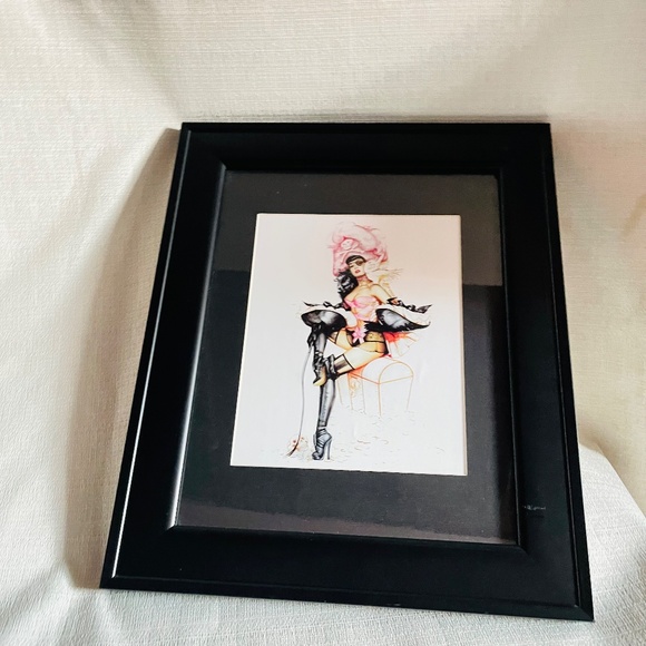 Art Frame by Olivia De Berardinis featuring pinup icon Bettie Page print - Picture 8 of 8